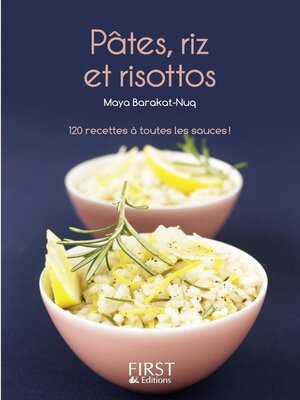 cover image of Pâtes, riz et risottos